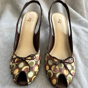 LifeStride sling back shoes, size 8.5 M